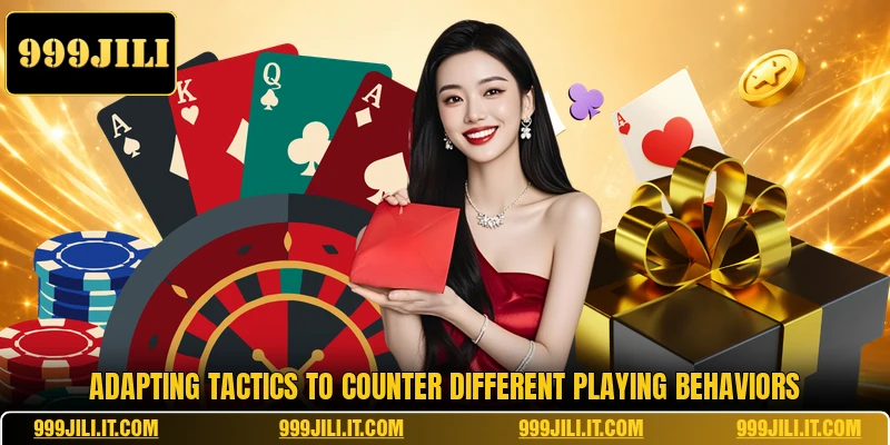 Adapting tactics to counter different playing behaviors