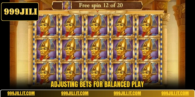 Adjusting bets for balanced play