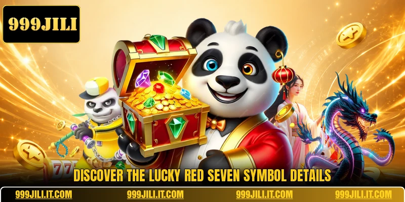 Discover the lucky red seven symbol details