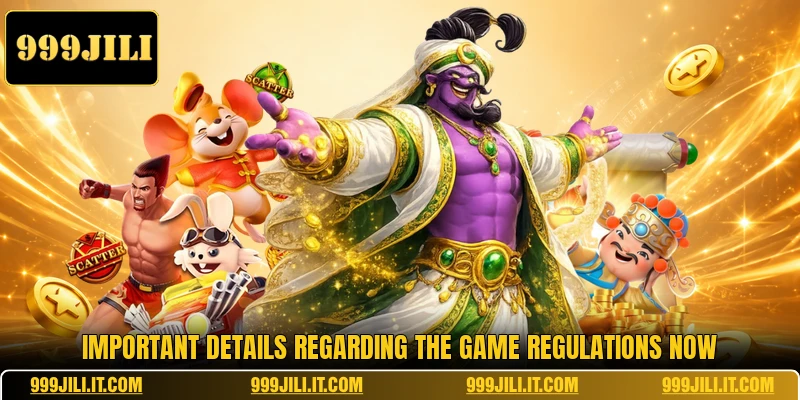 Important details regarding the game regulations now