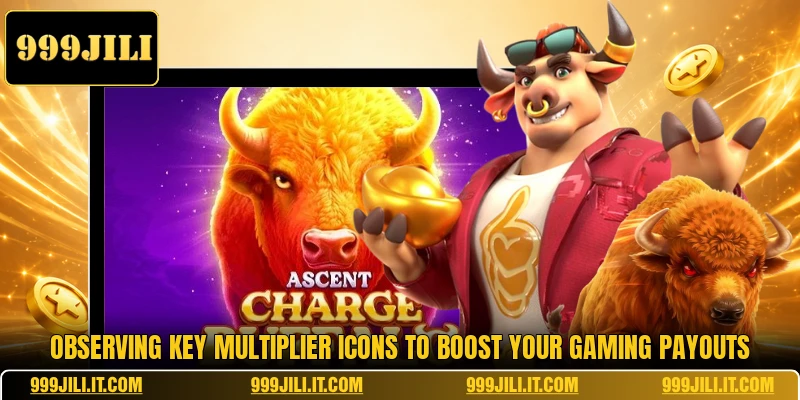 Observing key multiplier icons to boost your gaming payouts