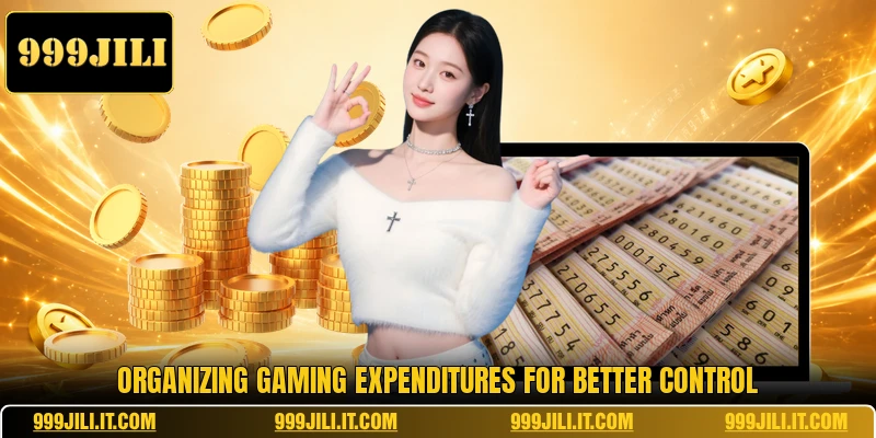 Organizing gaming expenditures for better control