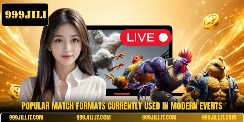 Popular match formats currently used in modern events
