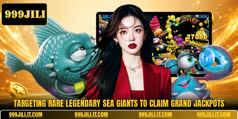 Targeting rare legendary sea giants to claim grand jackpots
