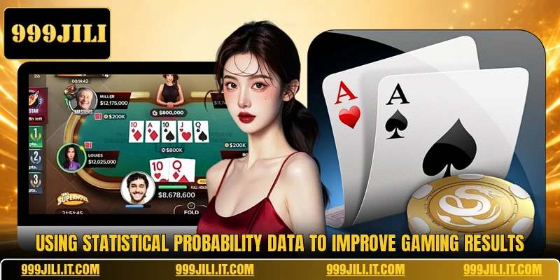 Using statistical probability data to improve gaming results
