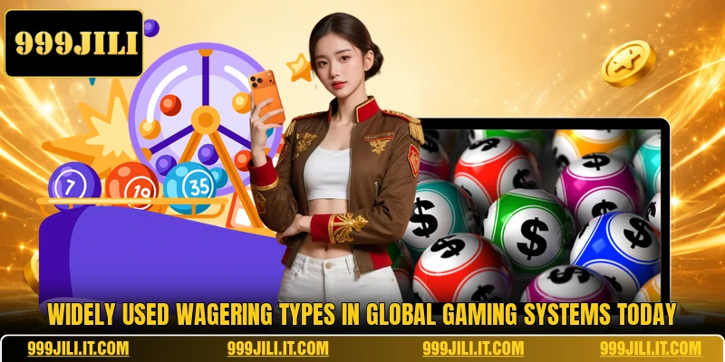 Widely used wagering types in global gaming systems today